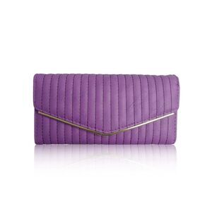 Purple Vegan Leather Wallet